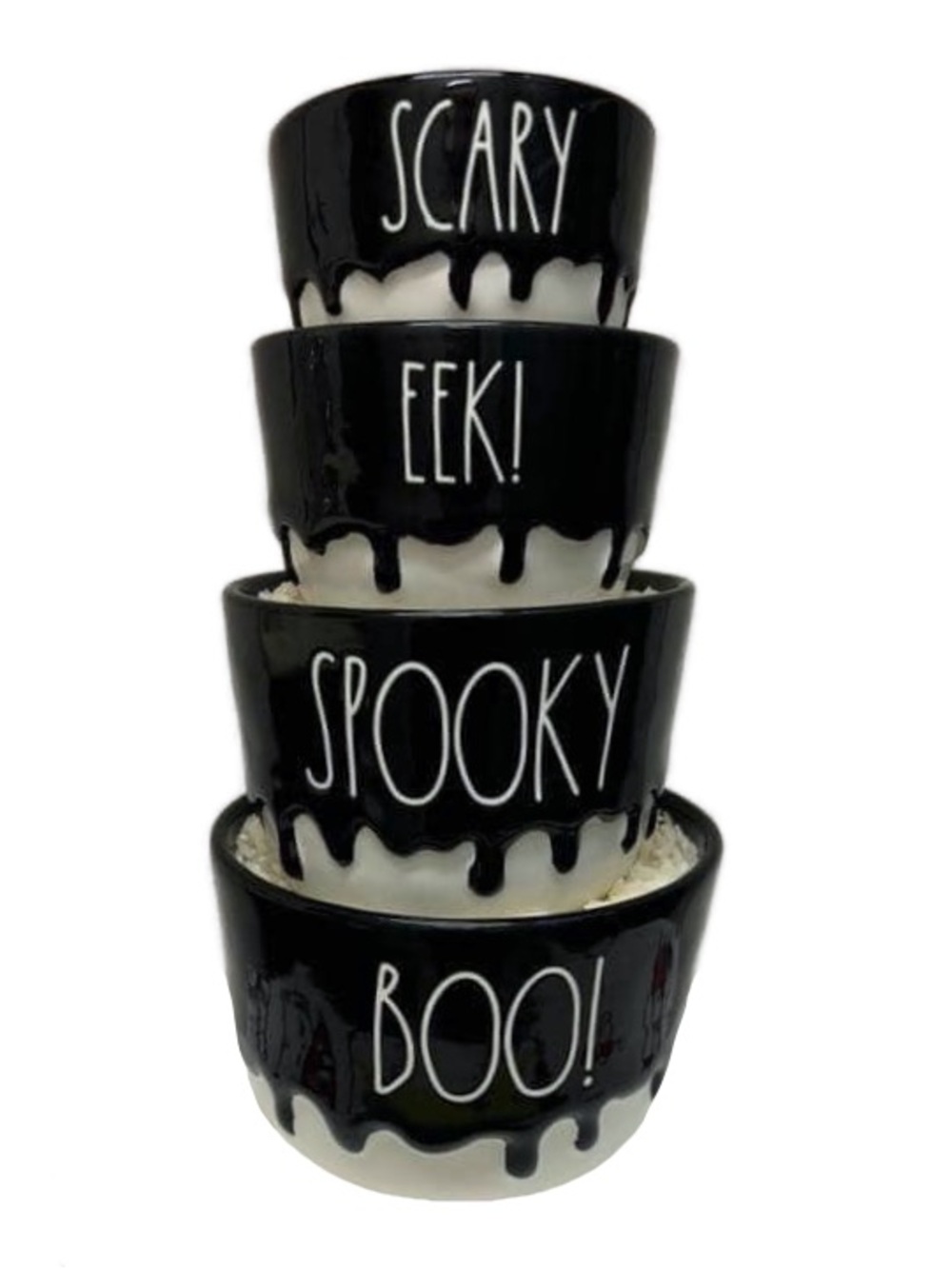 Rae Dunn Ceramic Nesting Measuring Cup Set